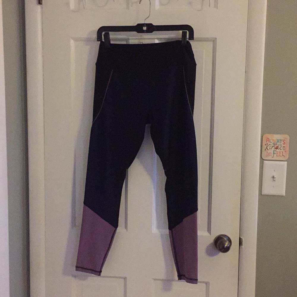 RBX Black/Blue/Lilac Leggings
